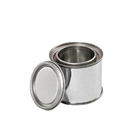 4 Ounce (oz) Capacity Unlined Tin Can with No Plug - 1032A & 1032AC