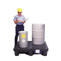 Economy Model P4 Ultra-Spill Pallet with No Drain - SC1112