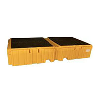 Ultra-Twin Intermediate Bulk Container (IBC) Spill Pallet with No Drain - SC1140