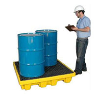 Nestable Model Ultra-Spill Pallet with No Drain - SC1230