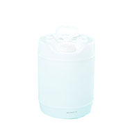 5 Gallon (gal) Capacity Natural Plastic Round Tight Head Pail with 70 Millimeter (mm) Opening - 3102