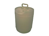 5 Gallon (gal) Capacity Natural Plastic Round Tight Head Pail with 70 Millimeter (mm) Opening - 3113NLSS