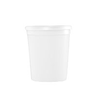 32 Ounce (oz) Capacity Natural Plastic Bucket - 3361 & 3361L