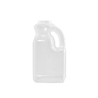 64 Ounce (oz) Capacity Natural High-Density Polyethylene (HDPE), 53 Millimeter (mm) Food Bottle - 3488