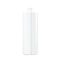 32 Ounce (oz) Capacity White High-Density Polyethylene (HDPE), 92 Each Case Pack Plastic Cylinder Bottle - 3500PAT