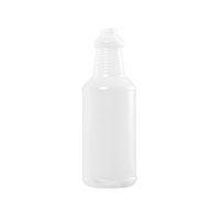 32 Ounce (oz) Capacity Natural High-Density Polyethylene (HDPE), 106 Each Case Pack Carafe/Decanter Bottle - 35201N