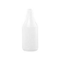 24 Ounce (oz) Capacity Natural High-Density Polyethylene (HDPE) Plastic Sprayer Bottle - 3530