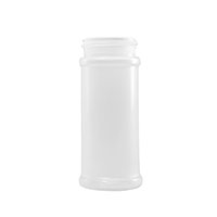 8.4 Ounce (oz) Capacity Natural Polypropylene (PP) Plastic Spice Jar - 35608.4PP