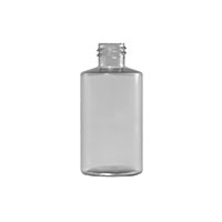 18 Milliliter (mL) Capacity Clear BAREX Plastic Cylinder Bottle - 35990BC