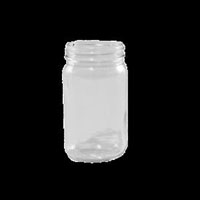 8 Ounce (oz) Capacity Flint Economy Glass Jar - 3802