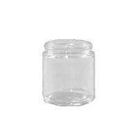 4 Ounce (oz) Capacity Flint Straight Sided Jar - 3806