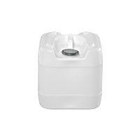 3.75 Gallon (gal) Capacity Natural Plastic Square Tight Head Pail - 831375GN