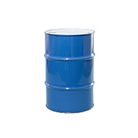 30 Gallon (gal) Capacity Blue, Unlined Steel Tight Head Drum - 4010BLT