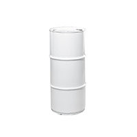 20 Gallon (gal) Capacity White, Unlined Steel Tight Head Drum - 4020W