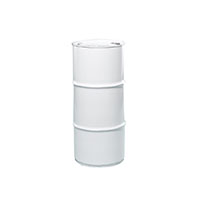 35 Gallon (gal) Capacity White, Unlined Steel Tight Head Drum - 4035W