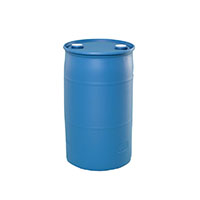 35 Gallon (gal) Capacity Blue Plastic Tight Head Drum - 4215BL