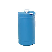 15 Gallon (gal) Capacity Blue Plastic Tight Head Drum - 4235BL