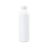 4 Ounce (oz) Capacity White Polyethylene Terephthalate (PET) Plastic Bullet Bottle - 8354WPBUL