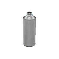 Cone Top 16 Ounce (oz) Capacity Metal Can with 1-1/8 Inch (in) Beta Opening - 814CTC16B