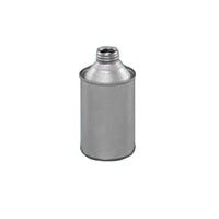 Cone Top 8.7 Ounce (oz) Capacity Metal Can with 1 Inch (in) Alpha Opening - 814CTC87A