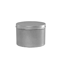 8 Ounce (oz) Capacity Metal Lid, Deep & Slipcover Can - 81428DB & 81428DT