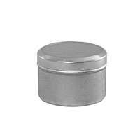 1 Ounce (oz) Capacity Metal Lid, Deep & Slipcover Can - D81421DB & 81421DT