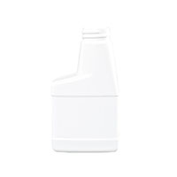 4 Ounce (oz) Capacity White High-Density Polyethylene (HDPE) Plastic RTU Sprayer Bottle - 83534WRTU