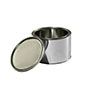 1/2 Gallon (gal) Capacity Unlined Tin Can with No Ears/Bail/Plug - 1002AB & 1001QC