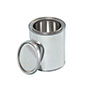 1 Pint Unlined Tin Can with Plug - 1008A