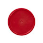 3.5 to 6 Gallon (gal) Capacity Red Plastic Round Open Head Pail with Gasket - 3064ETR