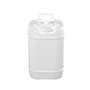 5 Gallon (gal) Capacity Natural Plastic Square Tight Head Pail with 70 Millimeter (mm) Opening - 3111