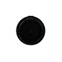 50 Millimeter (mm) Size Black Plastic Screw Closure Cap - 3133