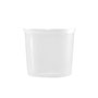 85 Ounce (oz) Capacity Natural Plastic Bucket - 3328