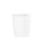 32 Ounce (oz) Capacity White Plastic Bucket - 3364 & 3364L