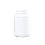 1 Gallon (gal) Capacity White High-Density Polyethylene (HDPE), 120 Millimeter (mm) Plastic Wide Mouth Bottle - 34120