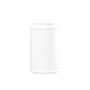 75 Ounce (oz) Capacity White High-Density Polyethylene (HDPE), 110 Millimeter (mm) Squeeze Lock Plastic Wide Mouth Bottle - 34929