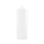 32 Ounce (oz) Capacity Natural High-Density Polyethylene (HDPE), 28-410 Neck Finish, and 66 Each Case Pack Plastic Cylinder Bottle - 3503