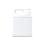 32 Ounce (oz) Capacity White High-Density Polyethylene (HDPE) F-Style Bottle - 3516W