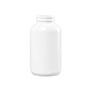 750 Cubic Centimeter (cm³) Capacity White High-Density Polyethylene (HDPE) Plastic Wide Mouth Packer Bottle - 3525