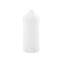 16 Ounce (oz) Capacity Natural Barrier Plastic Modern Round Bottle - 3541NB