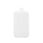 8 Ounce (oz) Capacity Natural High-Density Polyethylene (HDPE) Plastic Oval Bottle - 3560SSP