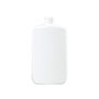 8 Ounce (oz) Capacity White High-Density Polyethylene (HDPE) Plastic Oval Bottle - 3560WSSO