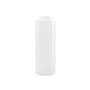 8 Ounce (oz) Capacity Natural High-Density Polyethylene (HDPE), 38-400 Neck Finish, and 336 Each Case Pack Plastic Cylinder Bottle - 3562N