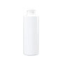 4 Ounce (oz) Capacity White High-Density Polyethylene (HDPE) Plastic Cylinder Bottle - 35804W