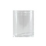 4 Ounce (oz) Capacity Clear Styrene Plastic Facial Jar - 3583STY