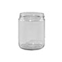 16 Ounce (oz), 82 Millimeter (mm) T-O Flint Straight Sided Jar - 3814