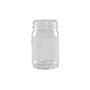 4 Ounce (oz) Capacity Flint Economy Glass Jar - 3815