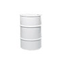 30 Gallon (gal) Capacity White, Unlined Steel Tight Head Drum - 4010W