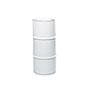 35 Gallon (gal) Capacity White, Unlined Steel Tight Head Drum - 4035W