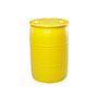 55 Gallon (gal) Capacity Yellow Plastic Tight Head Drum - 4200Y